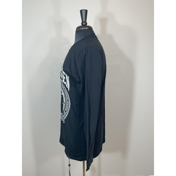 Astrid Andersen Basic Long Sleeve Shirt Black Unisex M New with Tags - Picture 2 of 10